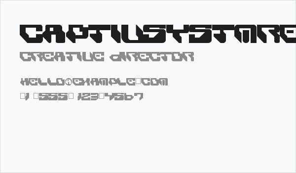 CaptivSystMRemiX Business Card