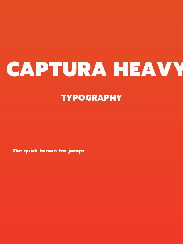 Captura Heavy Demo Poster