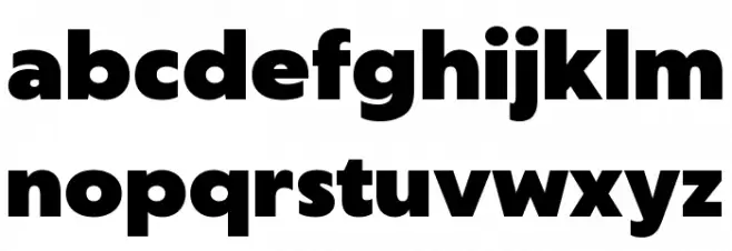 Captura Heavy Demo Schriftart Kleinbuchstaben