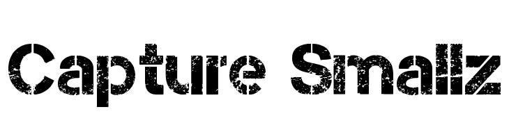Capture Smallz  Frei Schriftart Herunterladen