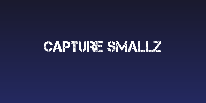 Capture Smallz Social Header