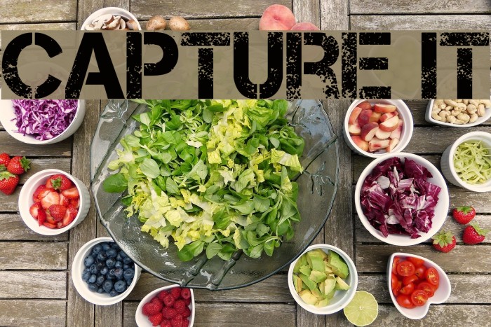 Capture it Font examples