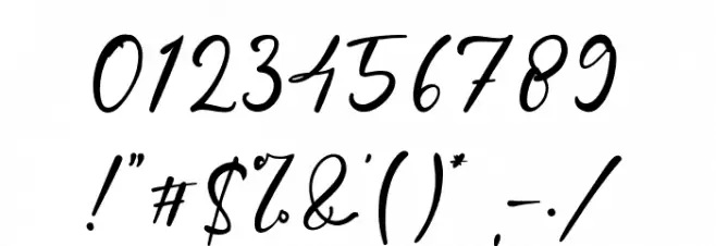 CaptureMoment Font OTHER CHARS