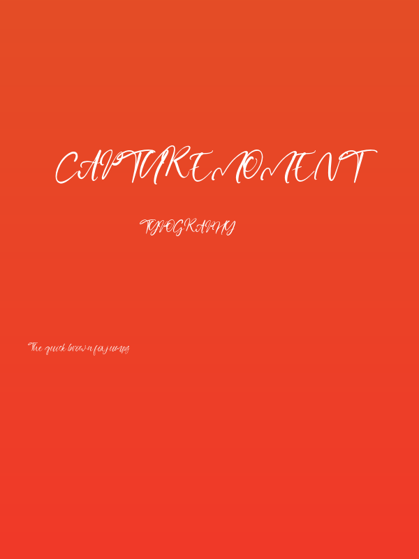 CaptureMoment Poster