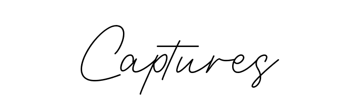 Captures  Frei Schriftart Herunterladen