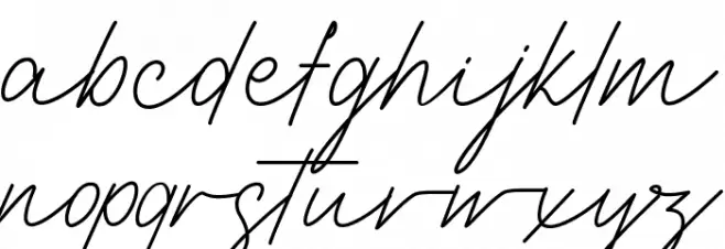 Captures Schriftart Kleinbuchstaben