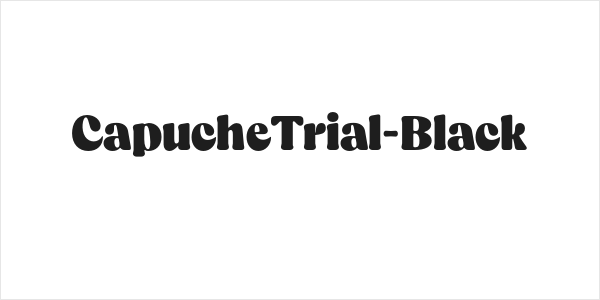 CapucheTrial-Black Logo