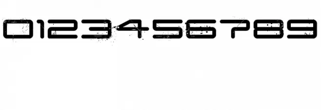 Car Crash Font OTHER CHARS