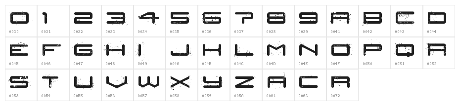 Car Crash Character Map