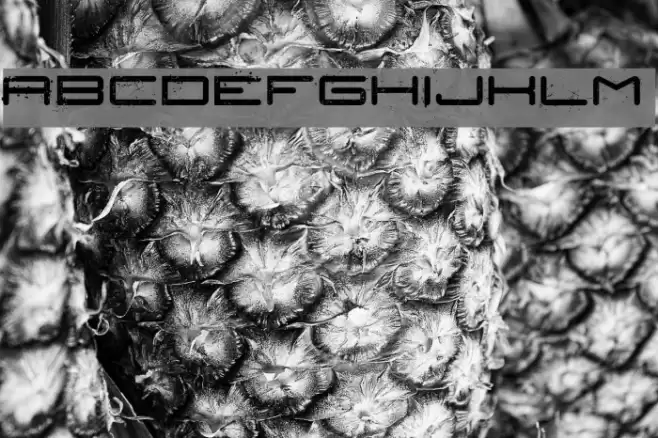 Car Crash Font examples