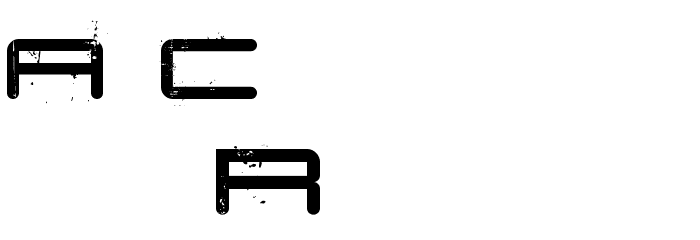 Car Crash Font LOWERCASE