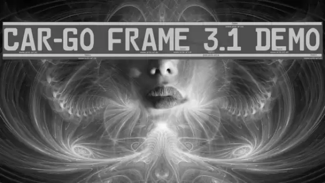 Car-Go Frame 3.1 Demo Font examples