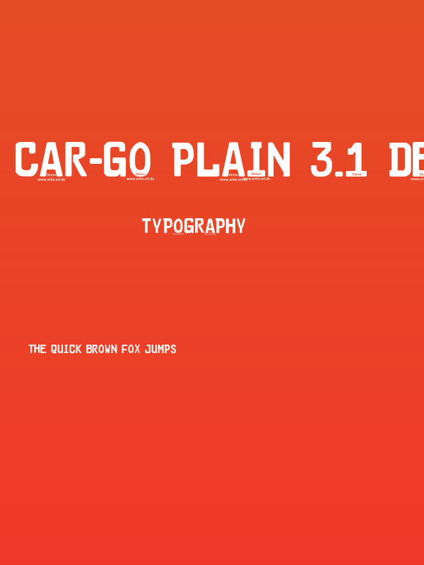 Car-Go Plain 3.1 Demo Poster