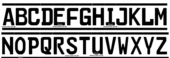 Car-GoFrame3.1Demo Font LOWERCASE