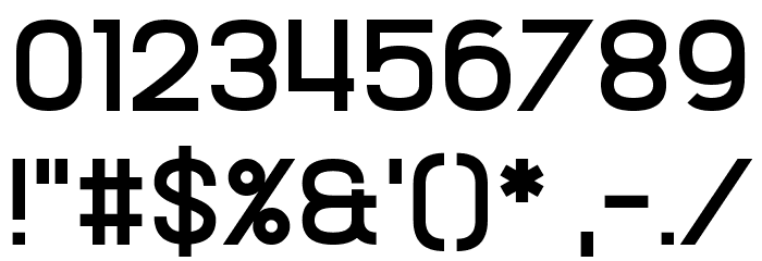 Car Lock Font OTHER CHARS