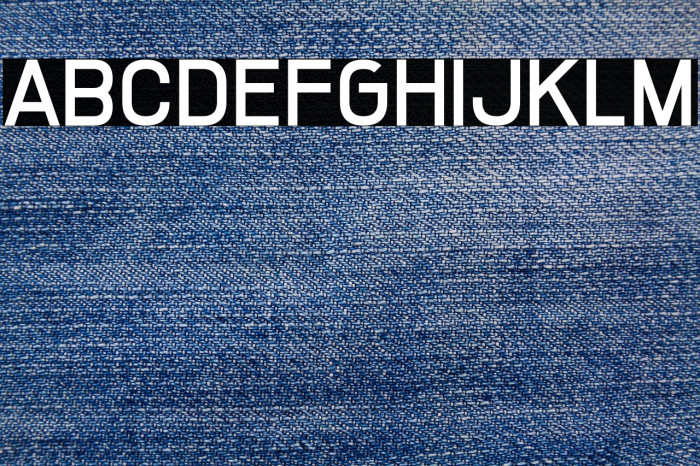 Car Lock Font examples