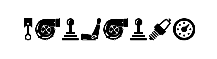 Car Parts Caratteri