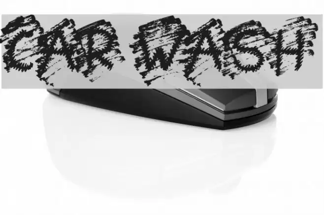 Car Wash Schriftart examples