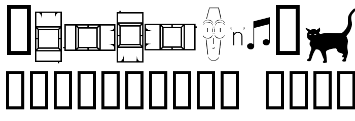 Car Font OTHER CHARS