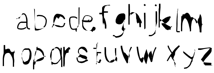 CarWash Font LOWERCASE