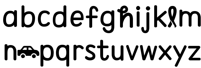Car_by.Marsya Font LOWERCASE