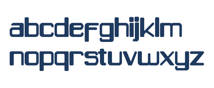 Caracas Bold Lowercase