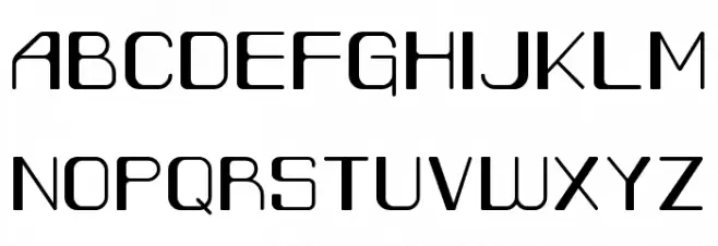 Caracas Light 字体 大写