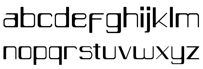 Caracas Light Font LOWERCASE