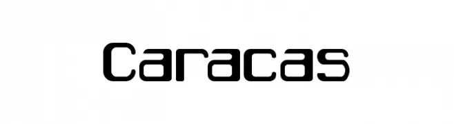 Caracas  Frei Schriftart Herunterladen