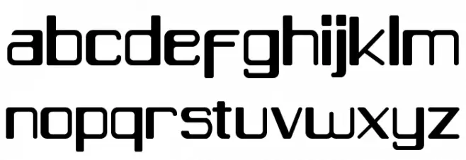 Caracas Caratteri MINUSCOLO