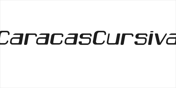 CaracasCursiva Logo