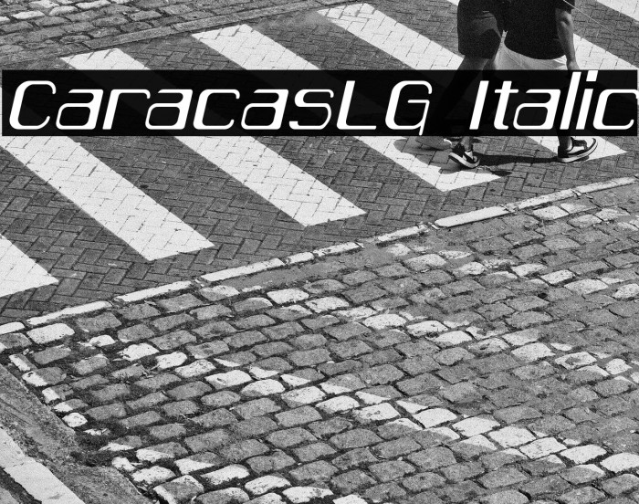CaracasLG Italic Example 3