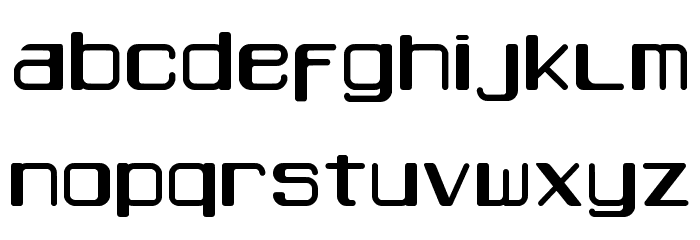 Caracas Font LOWERCASE