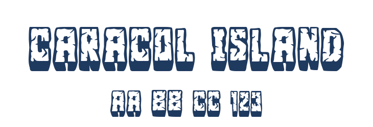 Caracol Island Font Preview