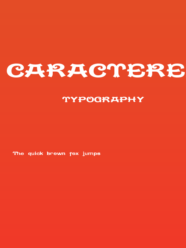 CaractereDoublet Limited Version Poster