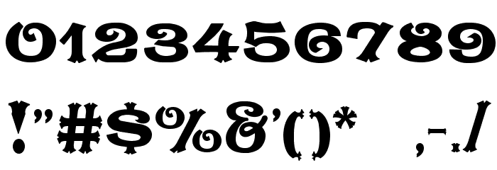 CaractereDoubletLimitedVersion Schriftart Anderer Schreiben