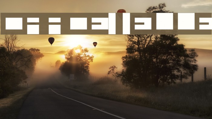 Caracterielle Font examples
