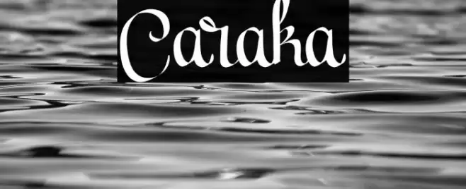 Caraka Font examples