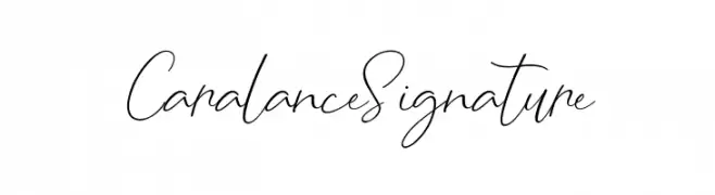 CaralanceSignature  フリーフォントのダウンロード