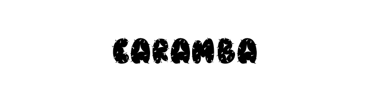 Caramba  フリーフォントのダウンロード