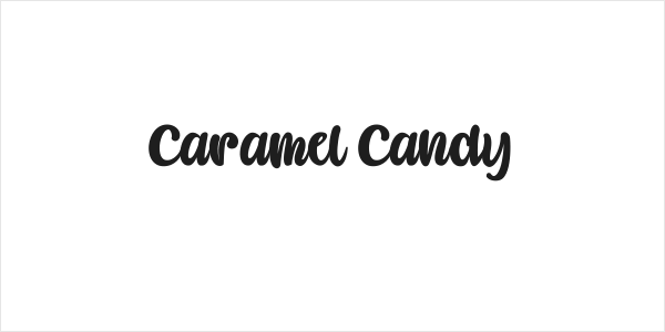 Caramel Candy Logo