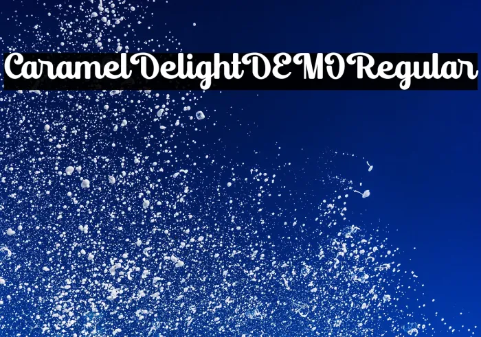 Caramel Delight DEMO Regular Example 3