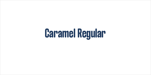 Caramel Regular Logo