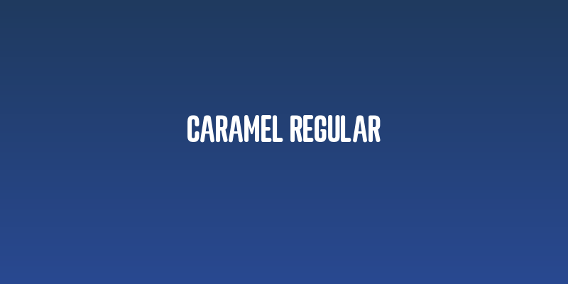 Caramel Regular Social Header