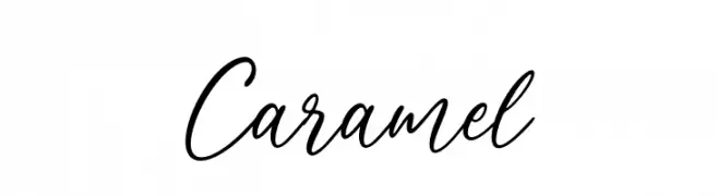Caramel  Fuentes Gratis Descargar