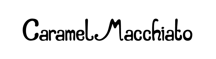 CaramelMacchiato  font caratteri gratis