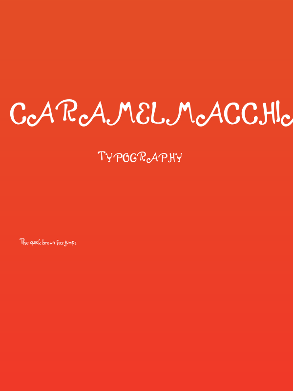 CaramelMacchiatoBouncy Poster