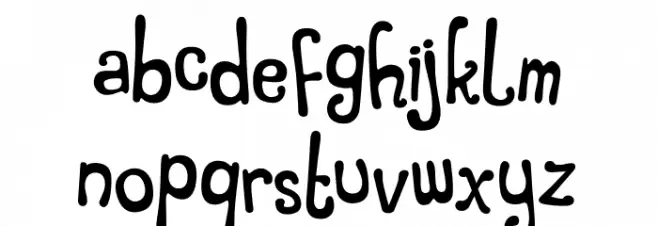 CaramelMacchiatoBouncy 字体 小写