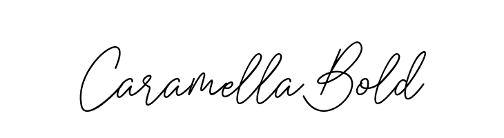 Caramella Bold  免费字体下载