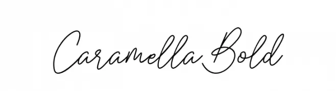 Caramella Bold  免费字体下载
